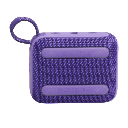JBL Go 4 Ultra-Portable Bluetooth Speaker - 5.3 / Purple