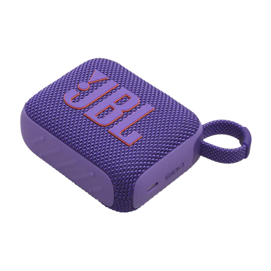 JBL Go 4 Ultra-Portable Bluetooth Speaker - 5.3 / Purple