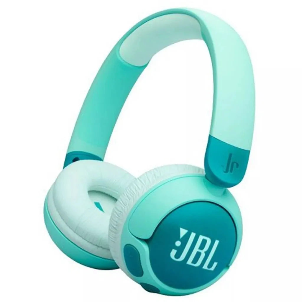 JBL Junior 320BT Wireless On Green Ear Kids Headphones