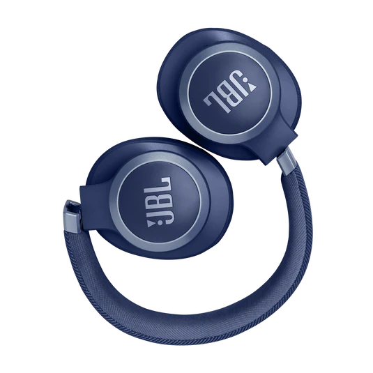 JBL LIVE 770NC Bluetooth Headphone with Mic (Upto 65 Hours Playback, Over Ear, Blue)