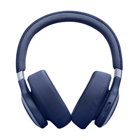 JBL LIVE 770NC Bluetooth Headphone with Mic (Upto 65 Hours Playback, Over Ear, Blue)
