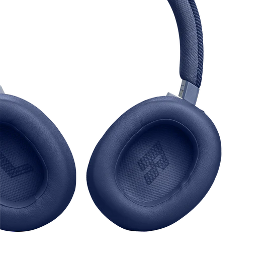JBL LIVE 770NC Bluetooth Headphone with Mic (Upto 65 Hours Playback, Over Ear, Blue)