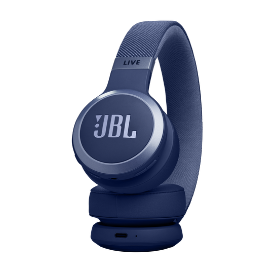 JBL Live 670NC Wireless On-Ear Headphones – Blue