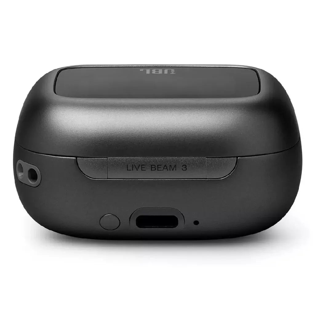 JBL Live Beam 3 True Wireless Earbuds with Screen – Black