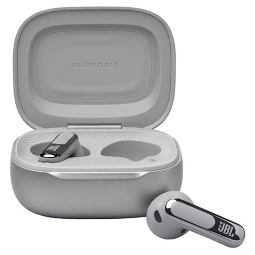 JBL Live Flex 3 True Wireless Earbuds - Silver