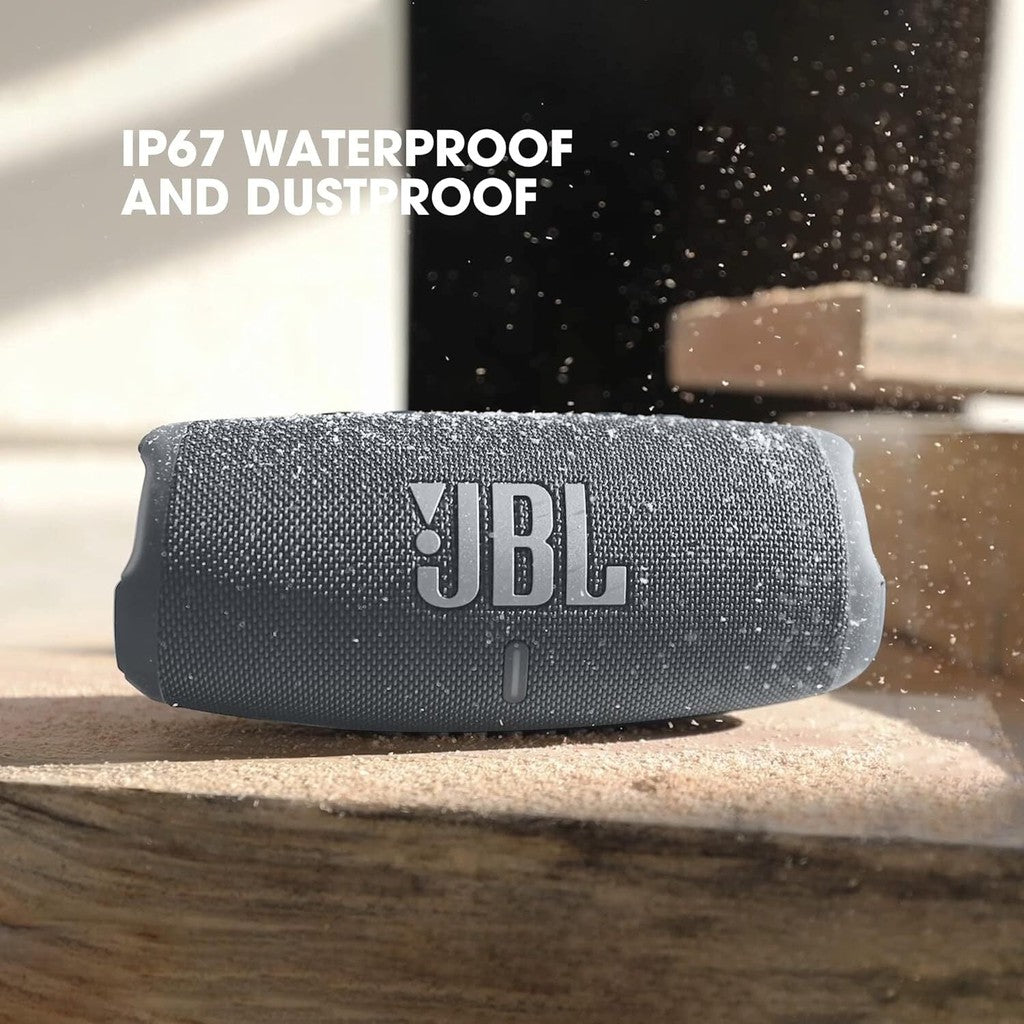 JBL Portable Bluetooth Speaker Charge 5 - Grey
