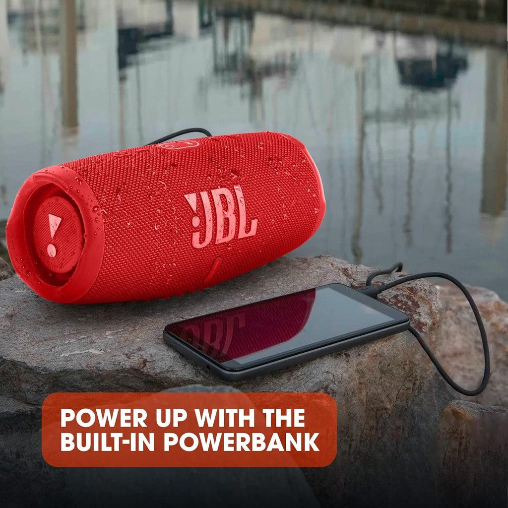 JBL Portable Bluetooth Speaker Charge 5 - Red