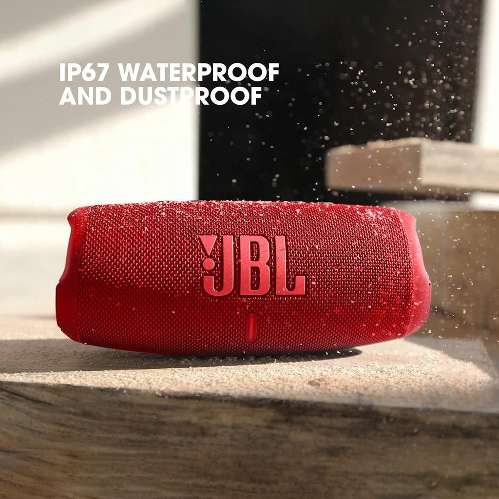 JBL Portable Bluetooth Speaker Charge 5 - Red