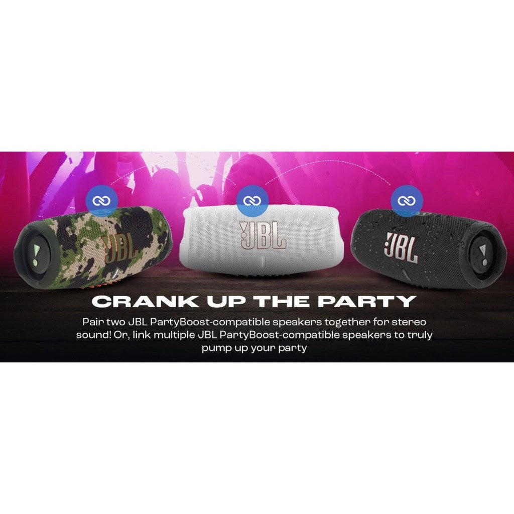 JBL Portable Bluetooth Speaker Charge 5 - Squad