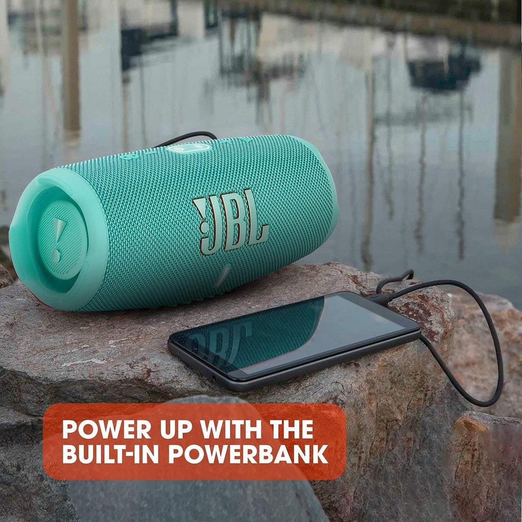 JBL Portable Bluetooth Speaker Charge 5 - Teal