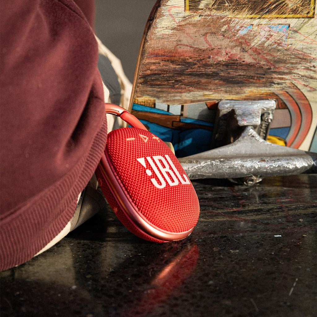 JBL Portable Bluetooth Speaker Clip 4 - Red