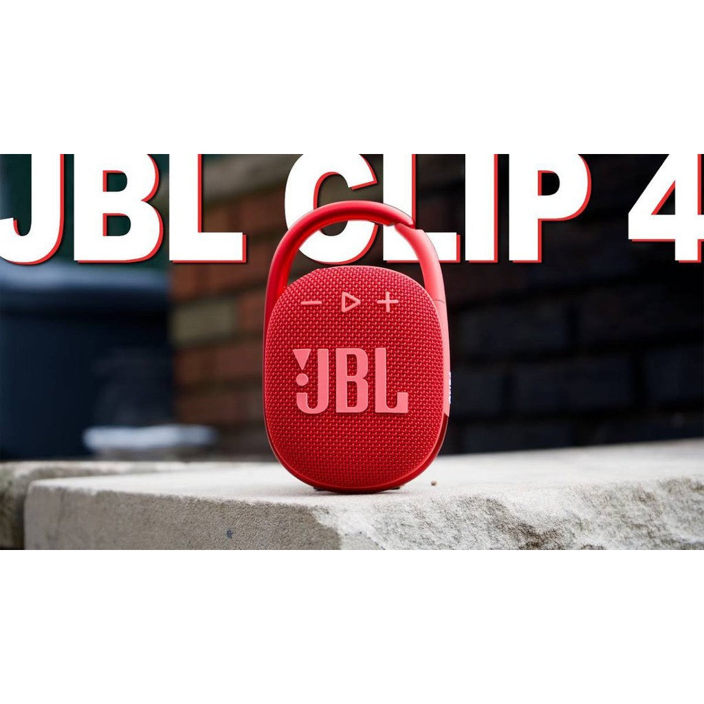 JBL Portable Bluetooth Speaker Clip 4 - Red