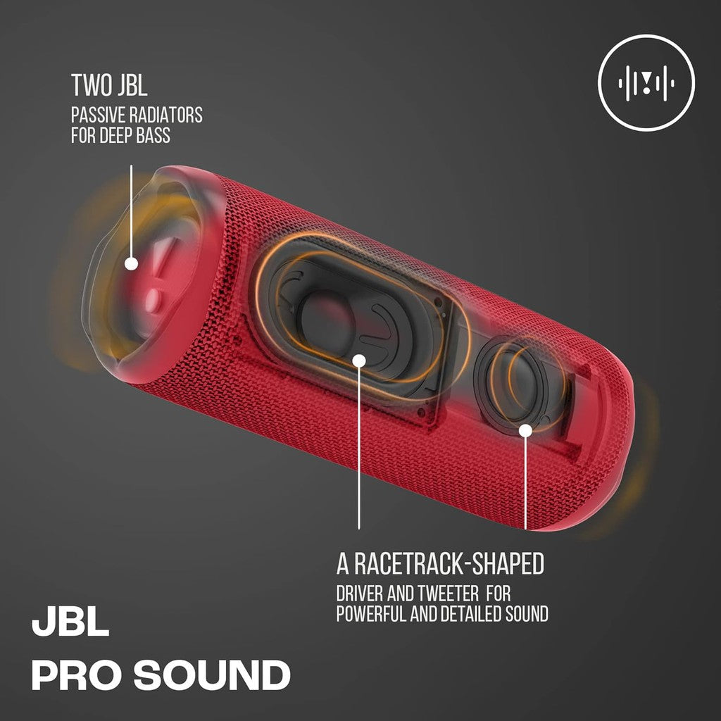 JBL Portable Speaker Flip 6 - Red
