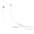 JBL TUNE 125 Wired In-Ear Earphones, Bluetooth, JBLT215BTWHT – White