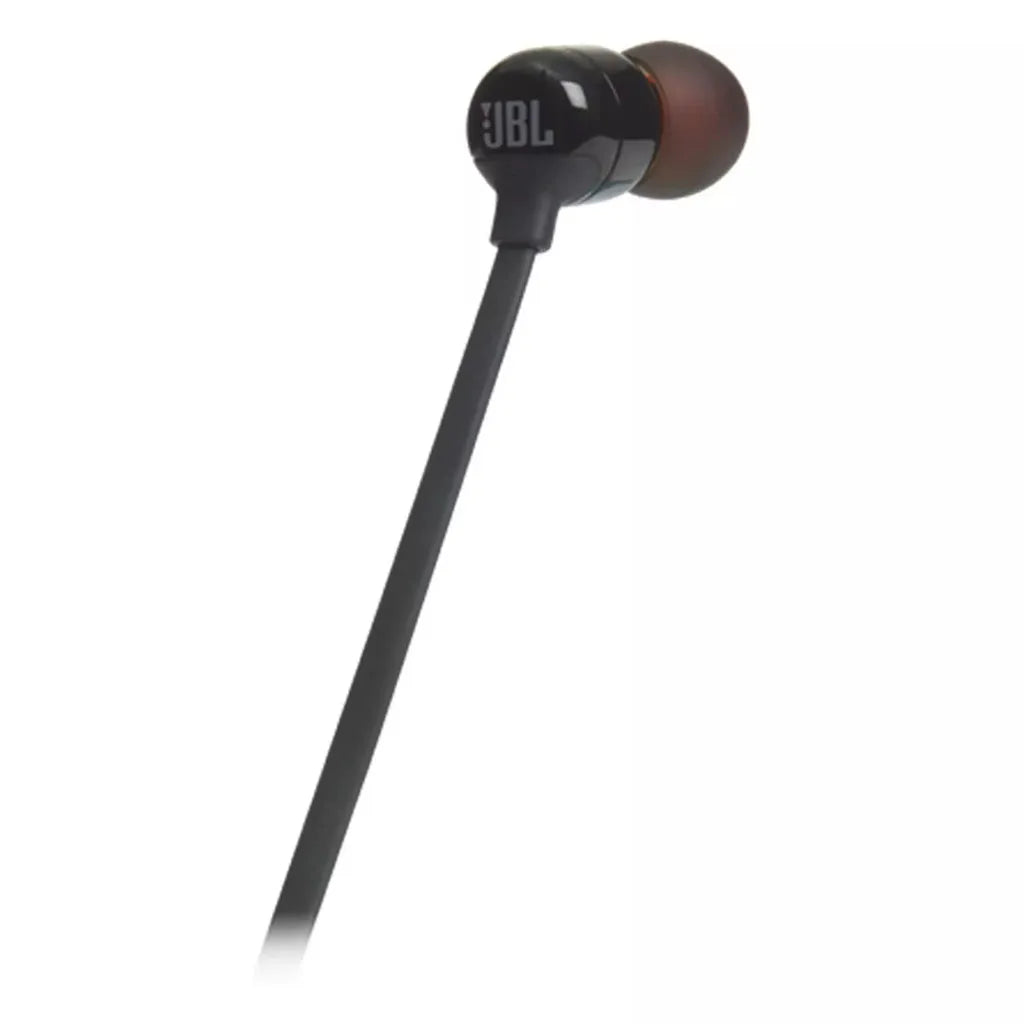 JBL Tune 110BT Wired Headphones, JBLT110BLKE - Black