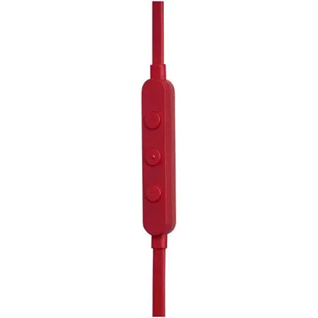 JBL Tune 310C USB-C Headphones - In-ear / Wired / Red