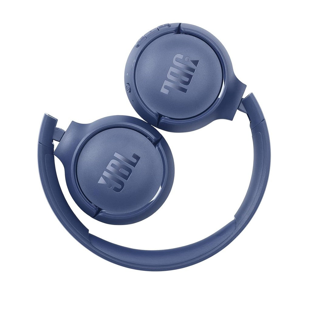 JBL Tune 510BT  Bluetooth Headphone with Mic (Dual Connectivity, On Ear, Blue)