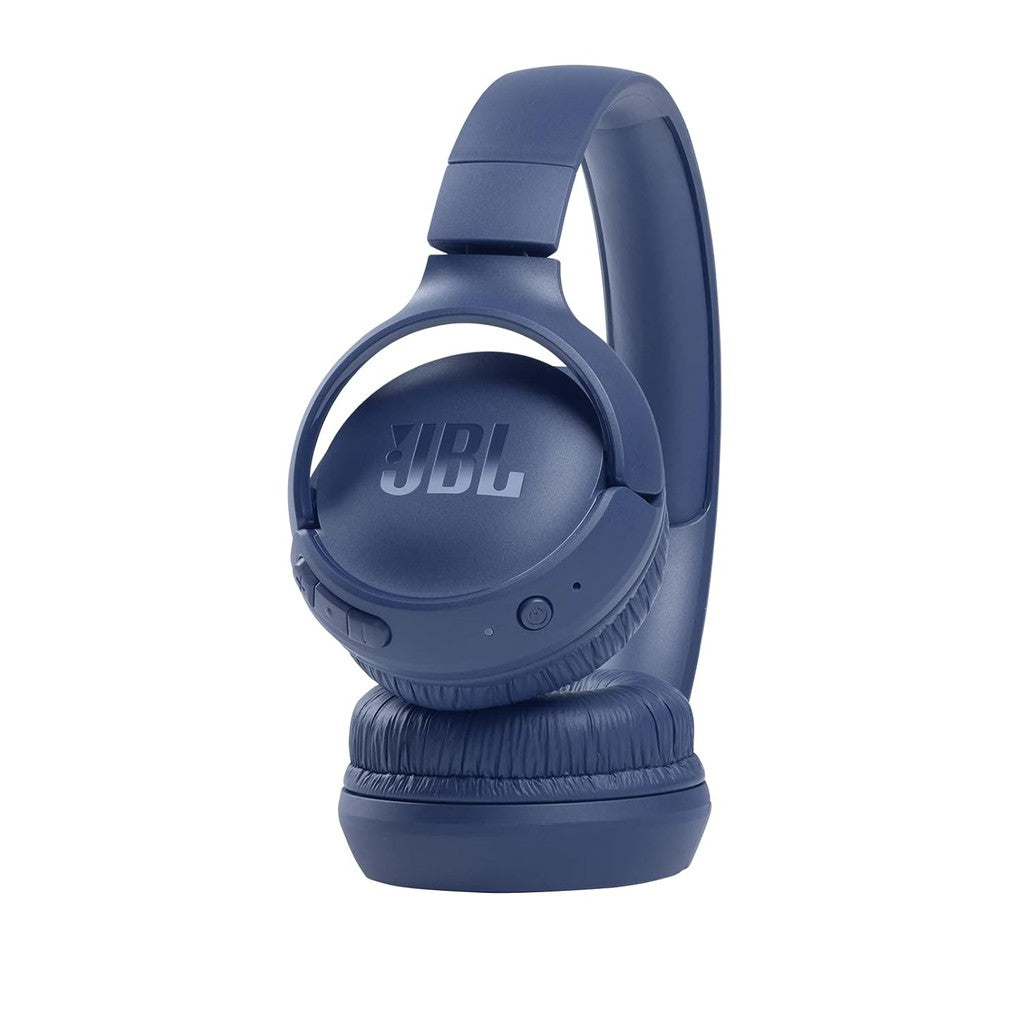 JBL Tune 510BT  Bluetooth Headphone with Mic (Dual Connectivity, On Ear, Blue)