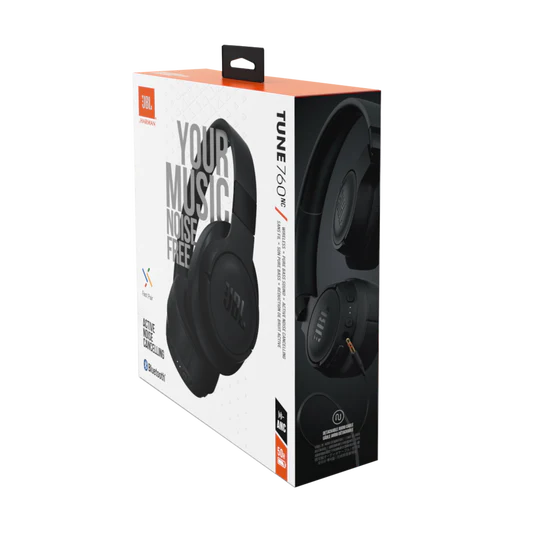 JBL Tune 760NC Wireless Headphone - ANC / 5.0 / Black