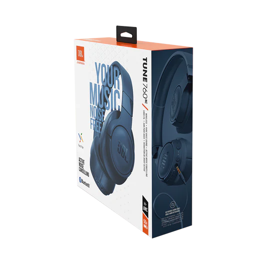 JBL Tune 760NC Wireless Headphone - ANC / 5.0 / Blue