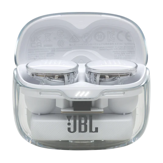 JBL Tune Buds True Wireless Noise Cancellation Earbuds GHOST EDITION - White