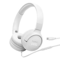 JBL USB-C WIRED HEADPHONE TUNE 520C WHITE