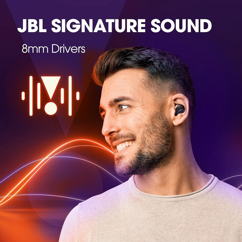 JBL Wave 100TWS True Wireless Earbuds - In-Ear / Wireless / Black
