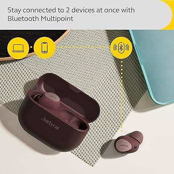 Jabra Elite 10 Wireless Earphones Cocoa