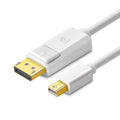 Jasoz A124 Mini Display Port to Display Port Cable - 1.8 Meter / White