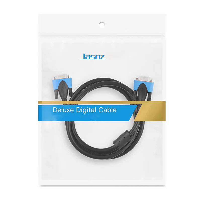Jasoz C101 VGA Cable - 1080P / 5 Meter / Black