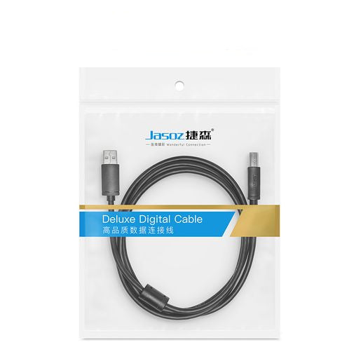 Jasoz D105 USB 2.0 Print Cable - 3 Meter / Black