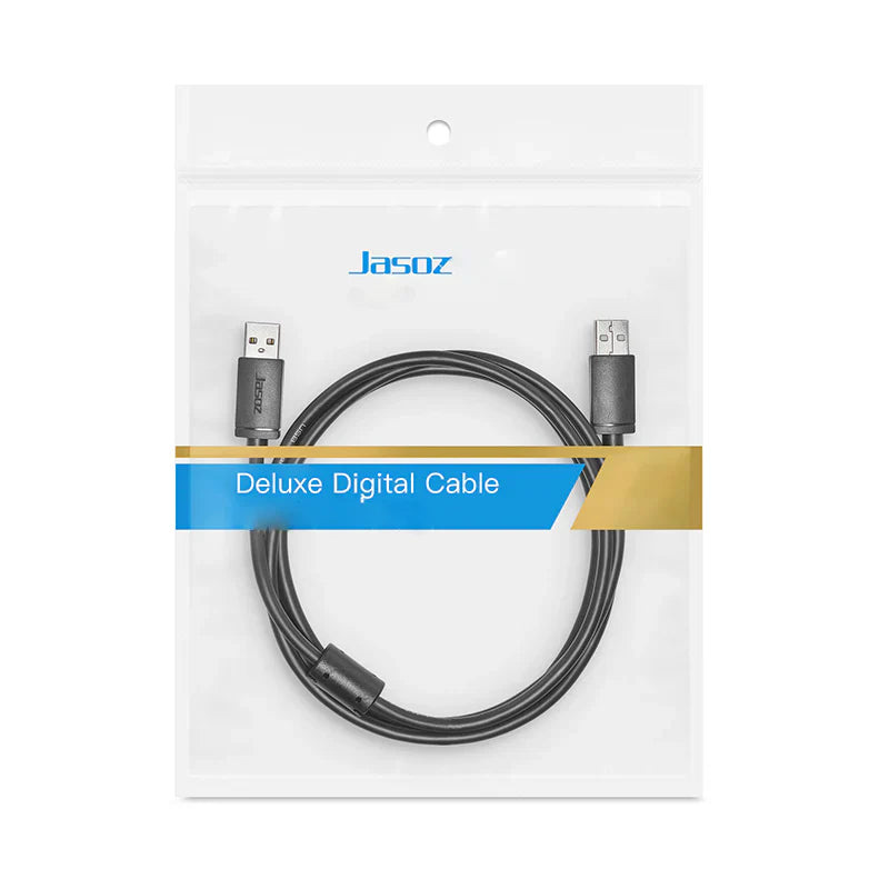 Jasoz D107 USB 2.0 Cable - 1.5 Meter / Black