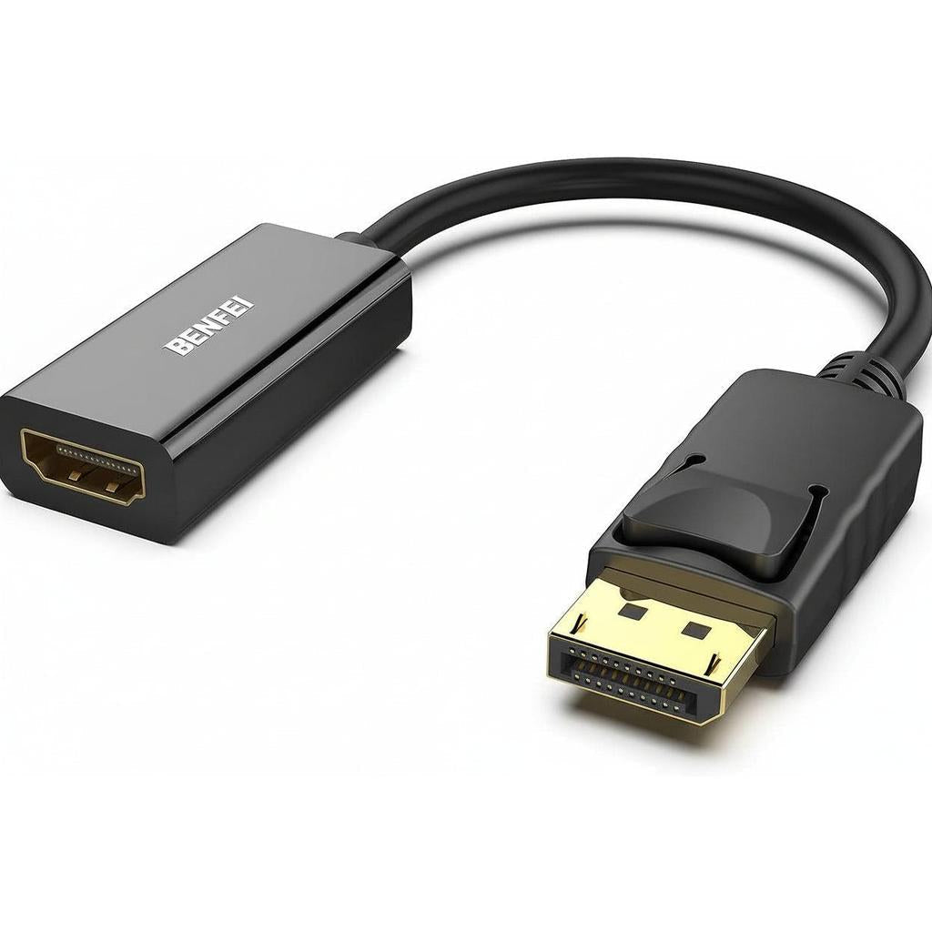 Jasoz G104 Display Port To HDMI Converter Black