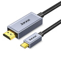 Jasoz H102 Type-C to HDMI Cable - 1.8 Meter / Black