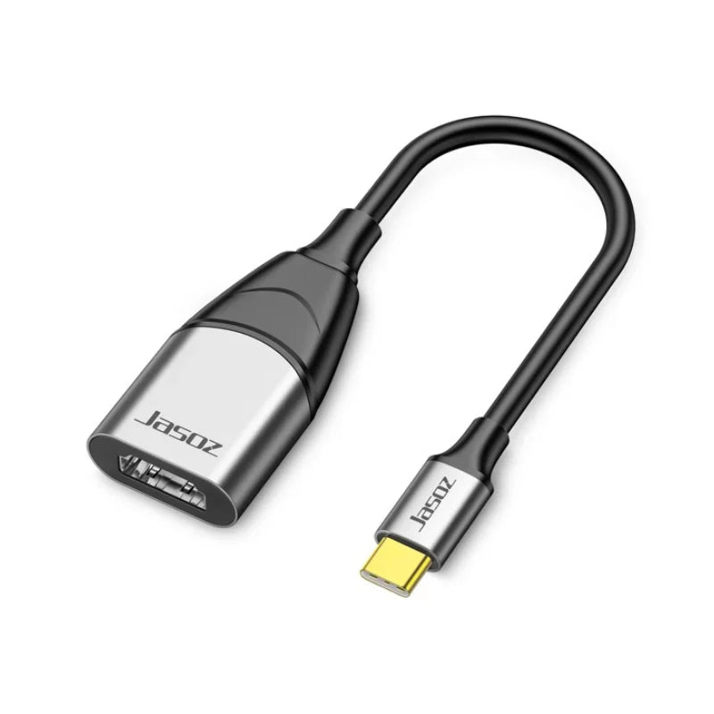 Jasoz H103 Type-C to HDMI Converter - Black/Silver
