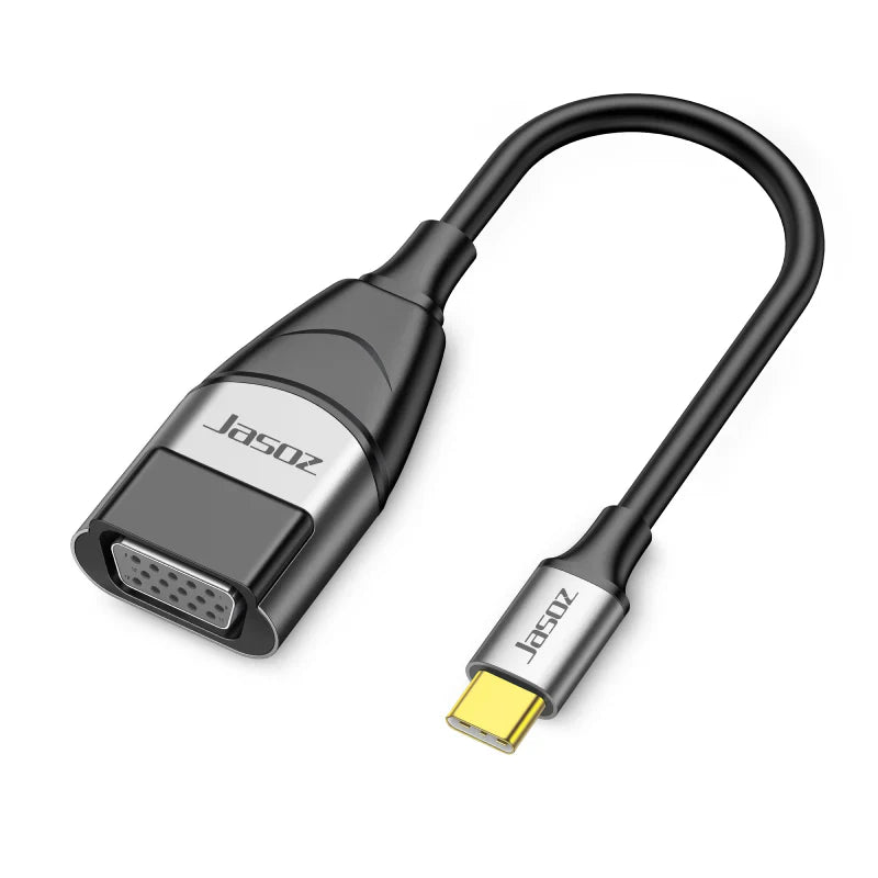 Jasoz H104 Type-C TO VGA Converter - Space Gray