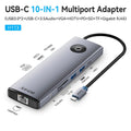 Jasoz H113 Type-C 10-in-1 Docking Station - Space Gray