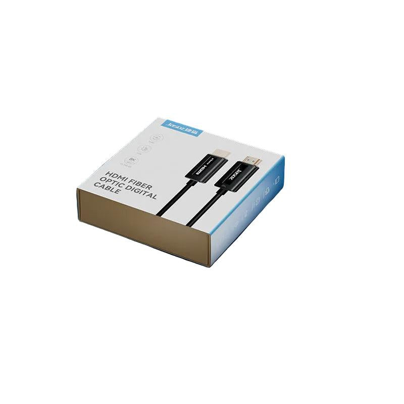 Jasoz HDMI Fiber Optical Cable - 8K / 48Gbps / 15 Meter / Black