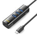 Jasoz T-F154 4 Port USB 3.0 Hub Black