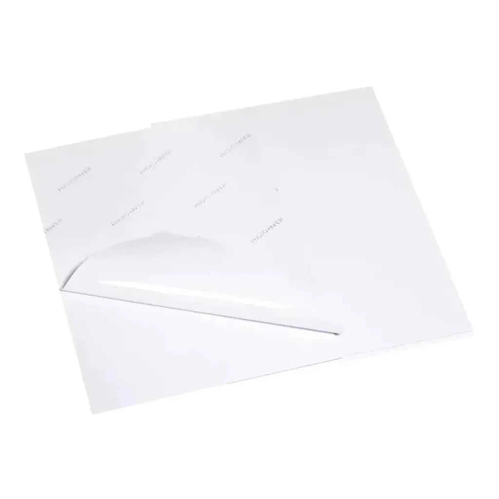 JoJo High-Gloss Adhesive Photo Paper A3 / 135g / 50 Sheets / Waterproof Inkjet Label Paper