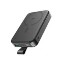 Joyroom 10000mAh QI2 Magnetic Wireless Power Bank with Holder – 22.5W Fast Charging, Black