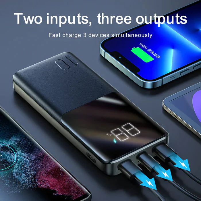 Joyroom 10000mah 22.5W fast charging powerbank with LCD display