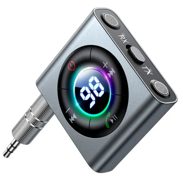 Joyroom 2-in-1 Wireless Transmitter/Receiver-Dark Gray