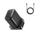 Joyroom 25W Fast Charger with USB-C to C Cable (1m) – UK Plug, Black