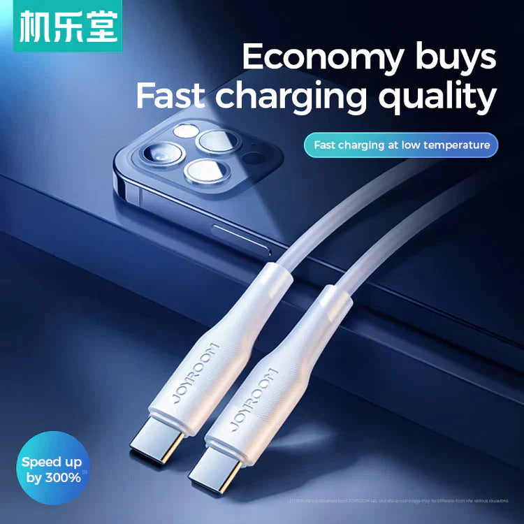 Joyroom 60W Type-c To Type-c cable -White