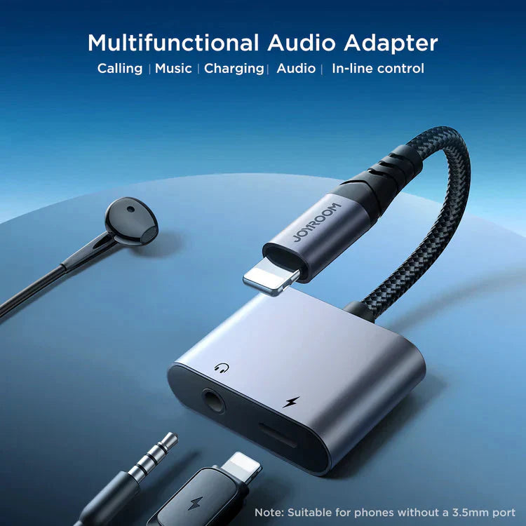 Joyroom Audio-Transfer Series 2-in-1 Audio Adapter