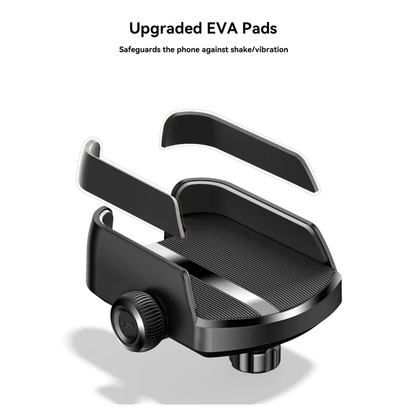 Joyroom Bike Phone Mount Holder – Universal Handlebar Clip, Black