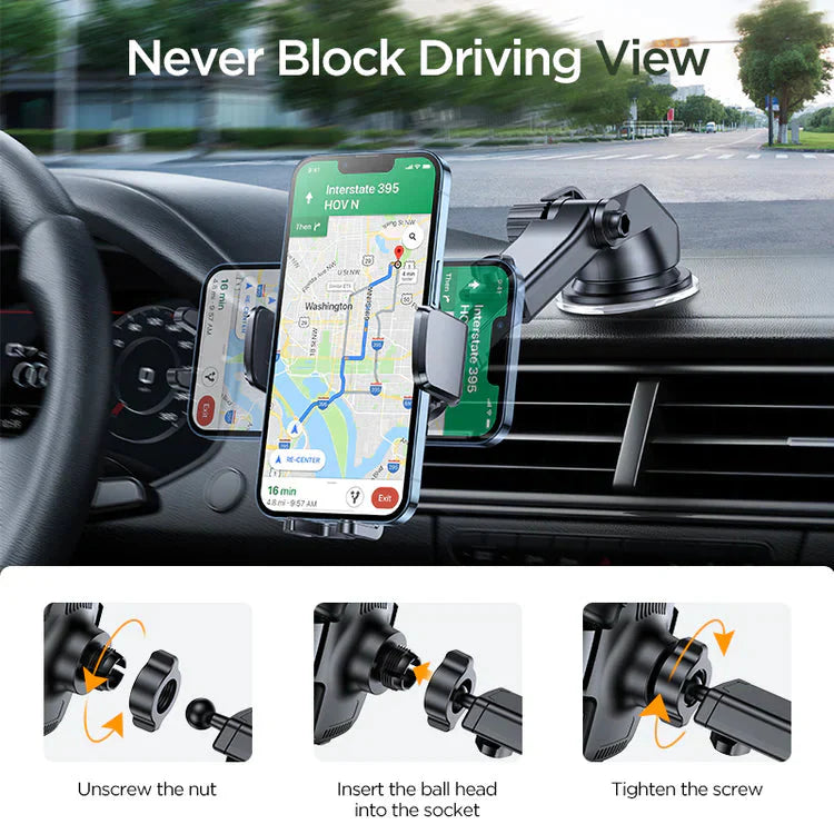 Joyroom Car Charger Mount holder air vent & dashboard