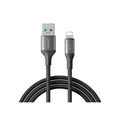 Joyroom Flash Series 3A Fast Charging Data Cable (USB-A to Lightning) – 2M, Black
