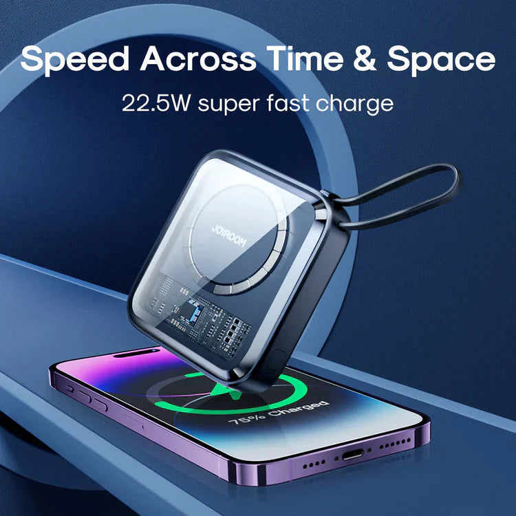 Joyroom IcySeries 22.5W Magnetic Wireless Power Bank 10000mAh